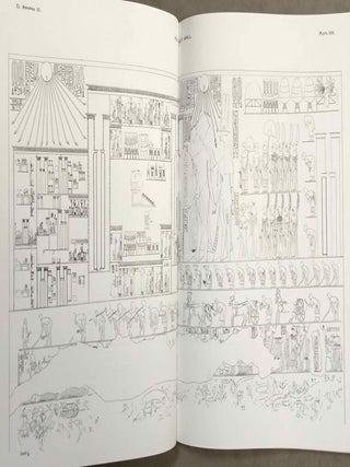 The rock tombs of Tell el-Amarna. Complete set of 6 volumes. Part I: The Tomb of Meryra. Part II: The Tombs of Panehesy and Meryra II. Part III: The Tombs of Huya and Ahmes. Part IV: Tombs of Penthu, Mahu, and Others. Part V: Smaller Tombs and Boundary Stelae. Part VI: Tombs of Parennefer, Tutu, and A&yuml; (complete set of 6 parts in 3 volumes, 2004 reedition)[newline]M0410n-22.jpeg