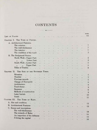 The rock tombs of Tell el-Amarna. Complete set of 6 volumes. Part I: The Tomb of Meryra. Part II: The Tombs of Panehesy and Meryra II. Part III: The Tombs of Huya and Ahmes. Part IV: Tombs of Penthu, Mahu, and Others. Part V: Smaller Tombs and Boundary Stelae. Part VI: Tombs of Parennefer, Tutu, and A&yuml; (complete set of 6 parts in 3 volumes, 2004 reedition)[newline]M0410n-24.jpeg
