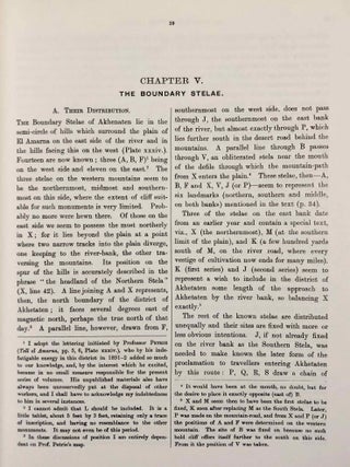 The rock tombs of Tell el-Amarna. Complete set of 6 volumes. Part I: The Tomb of Meryra. Part II: The Tombs of Panehesy and Meryra II. Part III: The Tombs of Huya and Ahmes. Part IV: Tombs of Penthu, Mahu, and Others. Part V: Smaller Tombs and Boundary Stelae. Part VI: Tombs of Parennefer, Tutu, and A&yuml; (complete set of 6 parts in 3 volumes, 2004 reedition)[newline]M0410n-35.jpeg