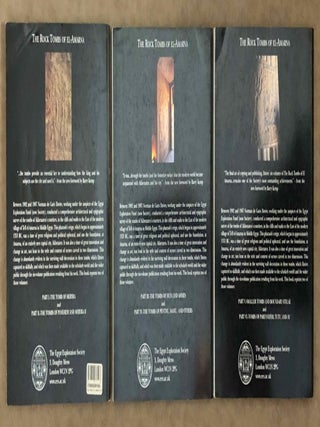 The rock tombs of Tell el-Amarna. Complete set of 6 volumes. Part I: The Tomb of Meryra. Part II: The Tombs of Panehesy and Meryra II. Part III: The Tombs of Huya and Ahmes. Part IV: Tombs of Penthu, Mahu, and Others. Part V: Smaller Tombs and Boundary Stelae. Part VI: Tombs of Parennefer, Tutu, and A&yuml; (complete set of 6 parts in 3 volumes, 2004 reedition)[newline]M0410n-46.jpeg