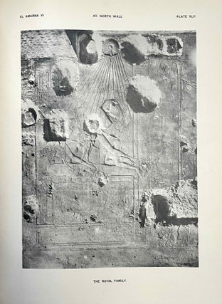 The rock tombs of Tell el-Amarna. Complete set of 6 volumes in the FIRST EDITION. Part I: The Tomb of Meryra. Part II: The Tombs of Panehesy and Meryra II. Part III: The Tombs of Huya and Ahmes. Part IV: Tombs of Penthu, Mahu, and Others. Part V: Smaller Tombs and Boundary Stelae. Part VI: Tombs of Parennefer, Tutu, and Aÿ (complete set)[newline]M0410w-49.jpeg