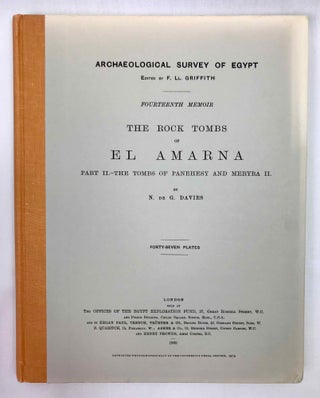 The rock tombs of Tell el-Amarna. Part I: The Tomb of Meryra. Part II: The Tombs of Panehesy and Meryra II. Part III: The Tombs of Huya and Ahmes (3 volumes)[newline]M0411d-14.jpeg