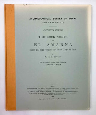 The rock tombs of Tell el-Amarna. Part I: The Tomb of Meryra. Part II: The Tombs of Panehesy and Meryra II. Part III: The Tombs of Huya and Ahmes (3 volumes)[newline]M0411d-27.jpeg