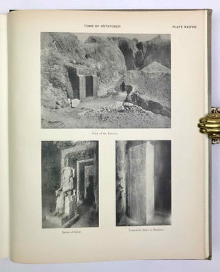 The tomb of Antefoker, vizier of Sesostris I, and of his wife Senet (No 60)