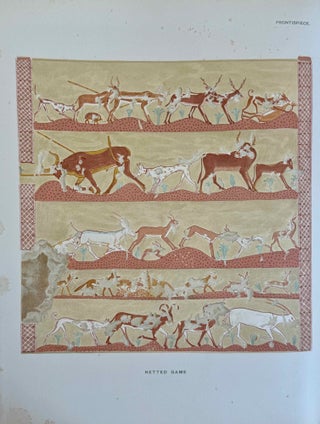Item #M0417m The tomb of Antefoker, vizier of Sesostris I, and of his wife Senet (No 60). DAVIES...