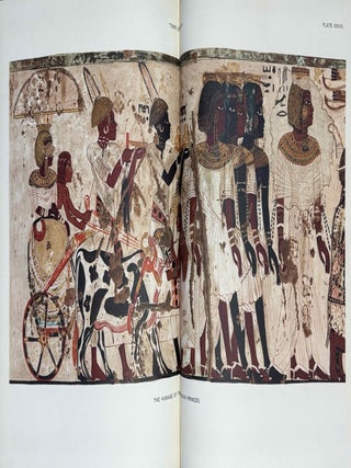 Item #M0418k The tomb of Huy, Viceroy of Nubia in the reign of Tutankhamun (No 40). DAVIES Nina...