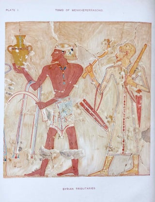Item #M0420a The tombs of Menkheperrasonb, Amenmose and another (No 86, 112, 42 and 226). DAVIES...