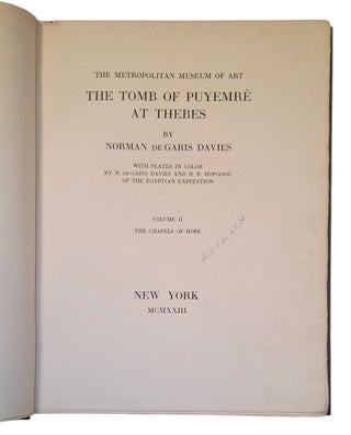 Robb de Peyster Tytus series. Vol. II: The tomb of Puyemre. Part I: The hall of memories. Vol. III: The tomb of Puyemre. Part II: The chapels of hope (complete in itself)