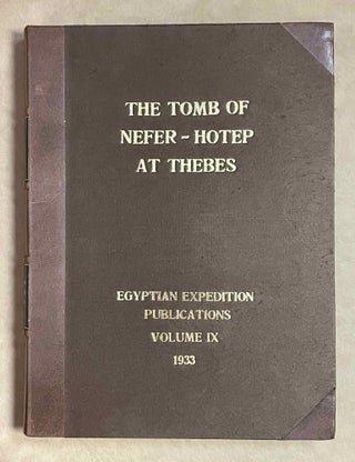 The tomb of Nefer-Hotep at Thebes. Vol. I (of 2)[newline]M0422d-02.jpeg