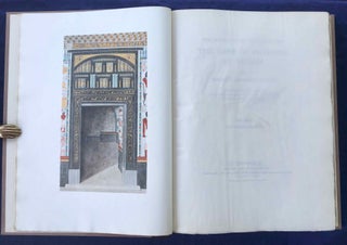 Robb de Peyster Tytus series, complete set of 5 volumes. Vol. I: The tomb of Nakht. Vol. II: The tomb of Puyemre. Part I: The hall of memories. Vol. III: The tomb of Puyemre. Part II: The chapels of hope. Vol. IV: The tomb of two sculptors at Thebes. Vol. V: Two ramesside tombs at Thebes (complete set)