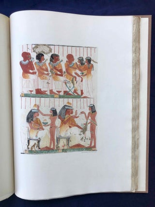 Robb de Peyster Tytus series, complete set of 5 volumes. Vol. I: The tomb of Nakht. Vol. II: The tomb of Puyemre. Part I: The hall of memories. Vol. III: The tomb of Puyemre. Part II: The chapels of hope. Vol. IV: The tomb of two sculptors at Thebes. Vol. V: Two ramesside tombs at Thebes (complete set)