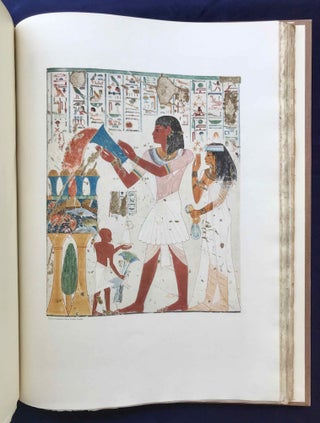 Robb de Peyster Tytus series, complete set of 5 volumes. Vol. I: The tomb of Nakht. Vol. II: The tomb of Puyemre. Part I: The hall of memories. Vol. III: The tomb of Puyemre. Part II: The chapels of hope. Vol. IV: The tomb of two sculptors at Thebes. Vol. V: Two ramesside tombs at Thebes (complete set)