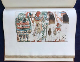 Robb de Peyster Tytus series, complete set of 5 volumes. Vol. I: The tomb of Nakht. Vol. II: The tomb of Puyemre. Part I: The hall of memories. Vol. III: The tomb of Puyemre. Part II: The chapels of hope. Vol. IV: The tomb of two sculptors at Thebes. Vol. V: Two ramesside tombs at Thebes (complete set)