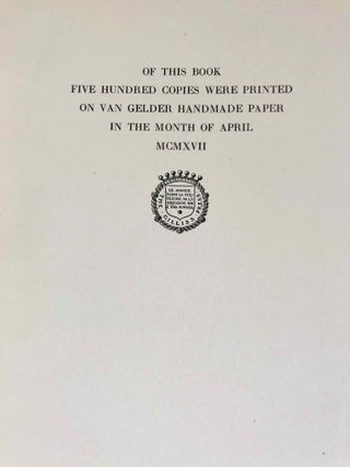 Robb de Peyster Tytus series, complete set of 5 volumes. Vol. I: The tomb of Nakht. Vol. II: The tomb of Puyemre. Part I: The hall of memories. Vol. III: The tomb of Puyemre. Part II: The chapels of hope. Vol. IV: The tomb of two sculptors at Thebes. Vol. V: Two ramesside tombs at Thebes (complete set)