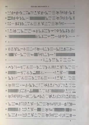 Textes religieux égyptiens, 1ère partie (all published)[newline]M0425-09.jpg