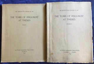The tomb of Rekh-mi-re at Thebes. Vol. I & II (complete set)[newline]M0426c-01.jpg