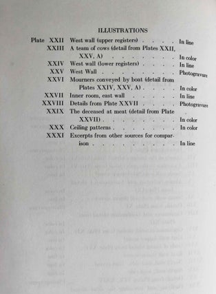 Robb de Peyster Tytus series, Vol. IV: The tomb of two sculptors at Thebes