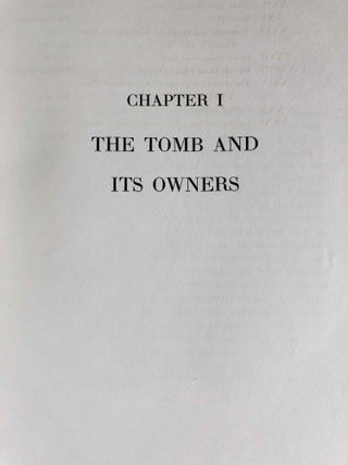 Robb de Peyster Tytus series, Vol. IV: The tomb of two sculptors at Thebes