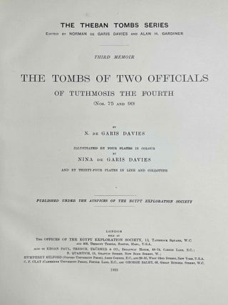The tombs of two officials of Tuthmosis the Fourth (Nos. 75 and 90)[newline]M0431d-03.jpeg
