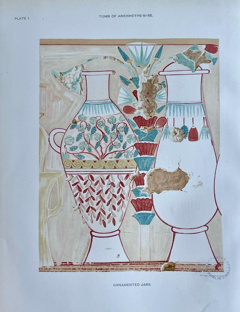 Item #M0431e The tombs of two officials of Tuthmosis the Fourth (Nos. 75 and 90). DAVIES Norman de Garis.[newline]M0431e-00.jpeg
