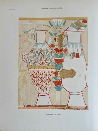 Item #M0431g The tombs of two officials of Tuthmosis the Fourth (Nos. 75 and 90). DAVIES Norman...