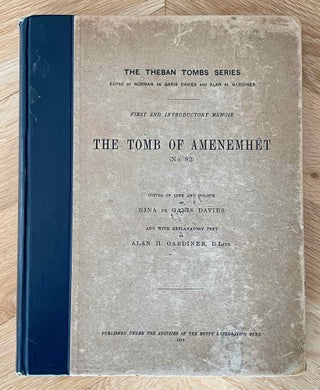 The tomb of Amenemhet (No 82)