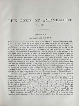 The tomb of Amenemhet (No 82)