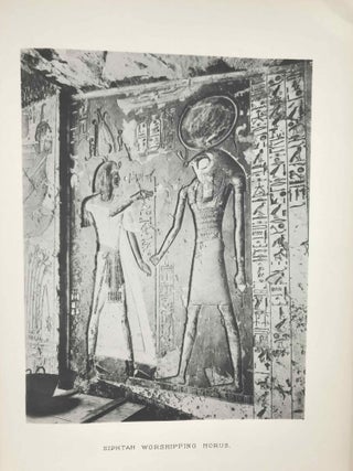 The tomb of Siphtah, the monkey tomb and the gold tomb