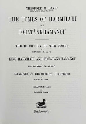 The tombs of Harmhabi and Touatankhamanou