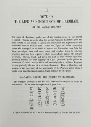 The tombs of Harmhabi and Touatankhamanou