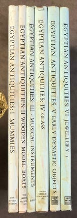 Item #M0444b Set of 6 volumes. Catalogue of Egyptian Antiquities in the British Museum. Vol. I:...[newline]M0444b.jpg