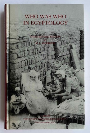 Item #M0445a Who was who in egyptology. A biographical index of Egyptologists; of travellers,...[newline]M0445a-00.jpeg