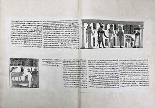 Voyage dans la Haute et la Basse Egypte. Tome I: Texte. Tome II: Planches (complete set, FIRST EDITION)[newline]M0449a-628.jpg