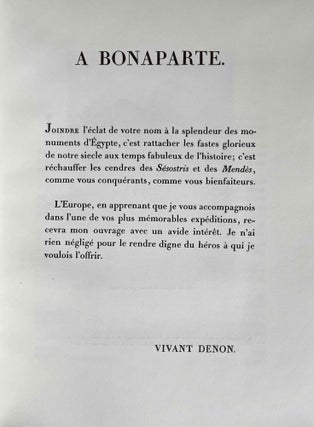 Voyage dans la Haute et la Basse Egypte. Tome I: Texte. Tome II: Planches (complete set)