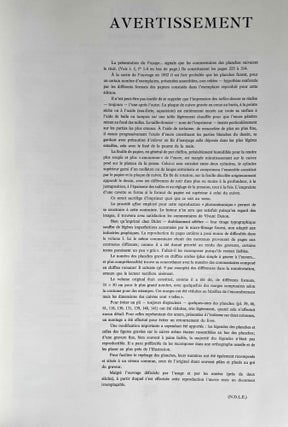 Voyage dans la Haute et la Basse Egypte. Tome I: Texte. Tome II: Planches (complete set)
