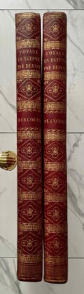 Item #M0449d Voyage dans la Haute et la Basse Egypte. Tome I: Texte. Tome II: Planches (complete...