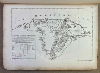 Voyage dans la Haute et la Basse Egypte. Tome I: Texte. Tome II: Planches (complete set, FIRST EDITION)