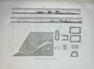 Voyage dans la Haute et la Basse Egypte. Tome I: Texte. Tome II: Planches (complete set, FIRST EDITION)
