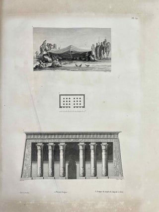 Voyage dans la Haute et la Basse Egypte. Tome I: Texte. Tome II: Planches (complete set, FIRST EDITION)