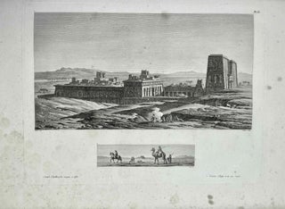 Voyage dans la Haute et la Basse Egypte. Tome I: Texte. Tome II: Planches (complete set, FIRST EDITION)