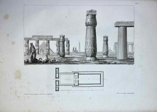 Voyage dans la Haute et la Basse Egypte. Tome I: Texte. Tome II: Planches (complete set, FIRST EDITION)