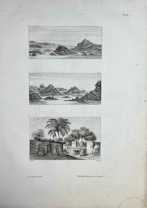 Voyage dans la Haute et la Basse Egypte. Tome I: Texte. Tome II: Planches (complete set, FIRST EDITION)