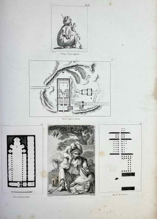 Voyage dans la Haute et la Basse Egypte. Tome I: Texte. Tome II: Planches (complete set, FIRST EDITION)