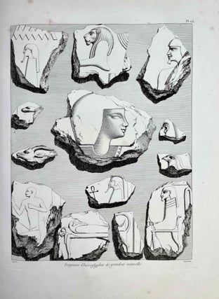 Voyage dans la Haute et la Basse Egypte. Tome I: Texte. Tome II: Planches (complete set, FIRST EDITION)