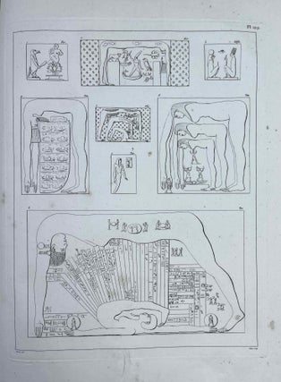 Voyage dans la Haute et la Basse Egypte. Tome I: Texte. Tome II: Planches (complete set, FIRST EDITION)