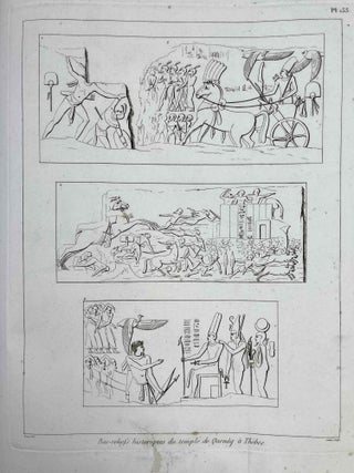 Voyage dans la Haute et la Basse Egypte. Tome I: Texte. Tome II: Planches (complete set, FIRST EDITION)