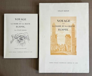 Item #M0449g Voyage dans la Haute et la Basse Egypte. Tome I: Texte. Tome II: Planches (complete...