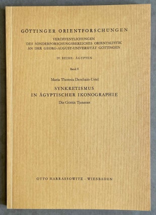 Item #M0451a Synkretismus in ägyptischer Ikonographie - Die Göttin Tjenenet. DERCHAIN-URTEL...