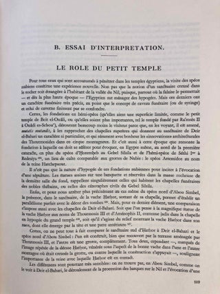 Le petit temple d'Abou Simbel, vol. 1: Etude archéologique et épigraphique, essai d'interprétation. Vol. 2: Planches (complete set)[newline]M0452a-08.jpg