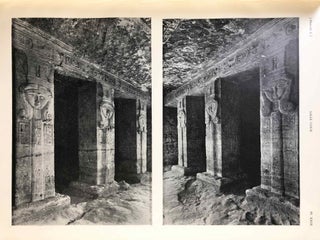 Le petit temple d'Abou Simbel, vol. 1: Etude archéologique et épigraphique, essai d'interprétation. Vol. 2: Planches (complete set)[newline]M0452a-14.jpg